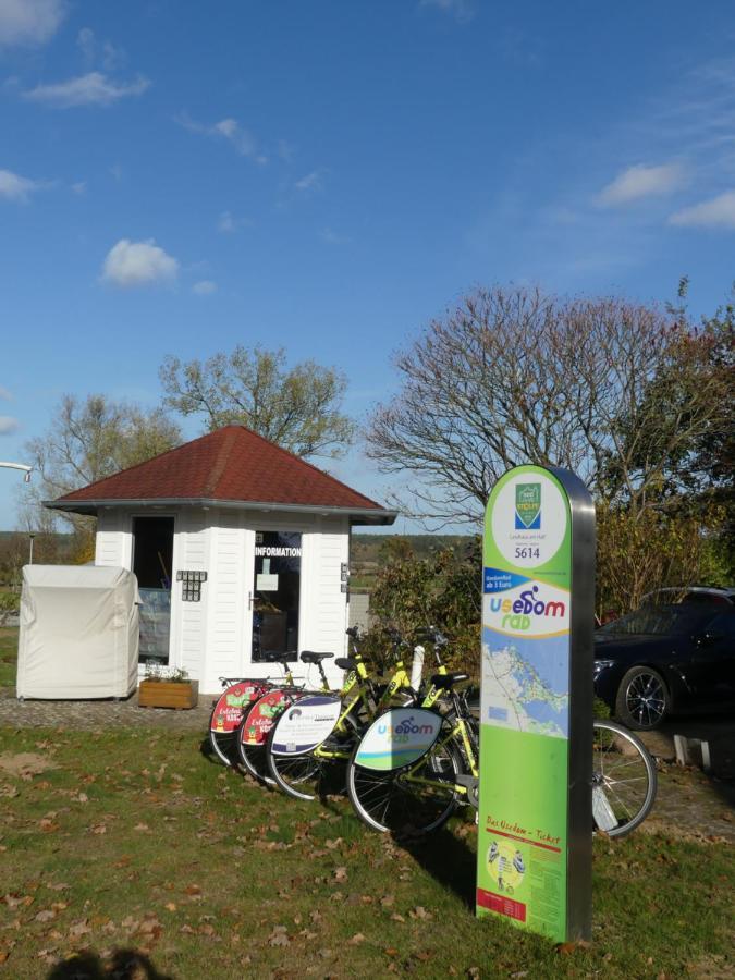 Ferienwohnung Landhaus am Haff Stolpe auf Usedom Exterior foto