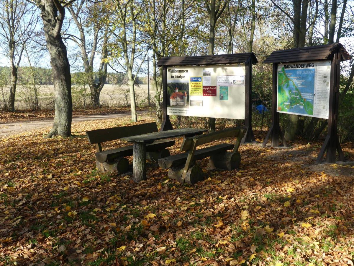 Ferienwohnung Landhaus am Haff Stolpe auf Usedom Exterior foto